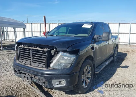 2017 Nissan Titan Sv из США, поврежденный, VIN 1N6AA1E69HN528345